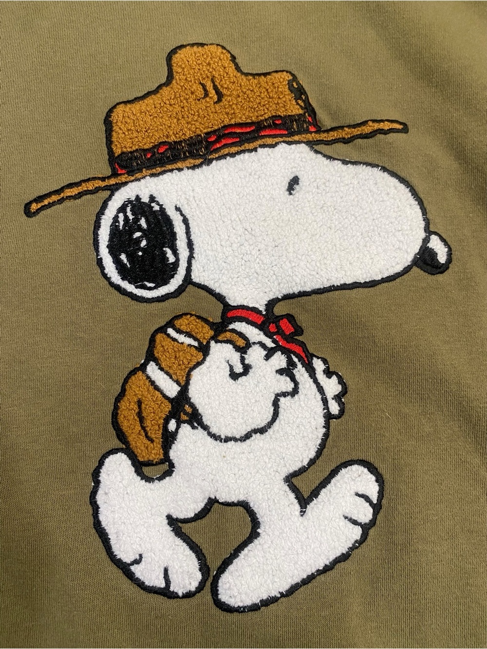Peanuts Snoopy Ranger Backpacking Sweatshirt - Picture 4 of 5